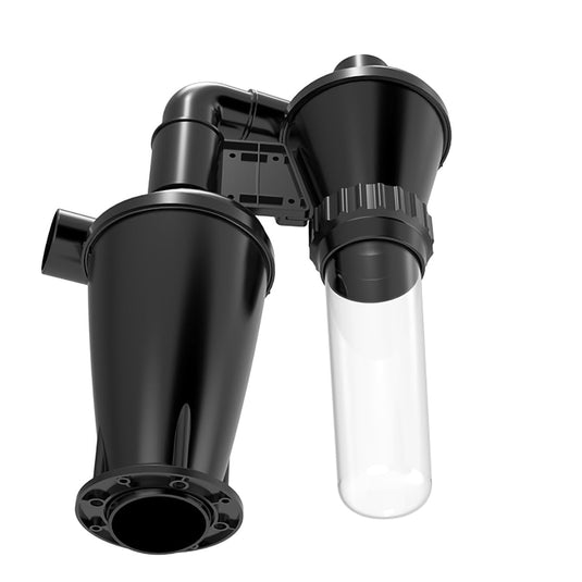 Double Filtration - Cyclone Dust Collector, 50mm/2'' DIY Turbocharged Woodworking Wall Ash Filter Industrial Separator Collector Canister for Shop-vac Ductwork CONTRACTOR TOOLS