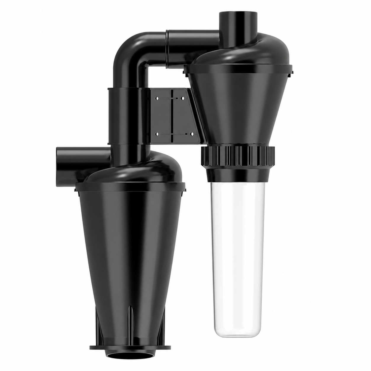 Pemedor black double separation cyclone with clear fine dust chamber